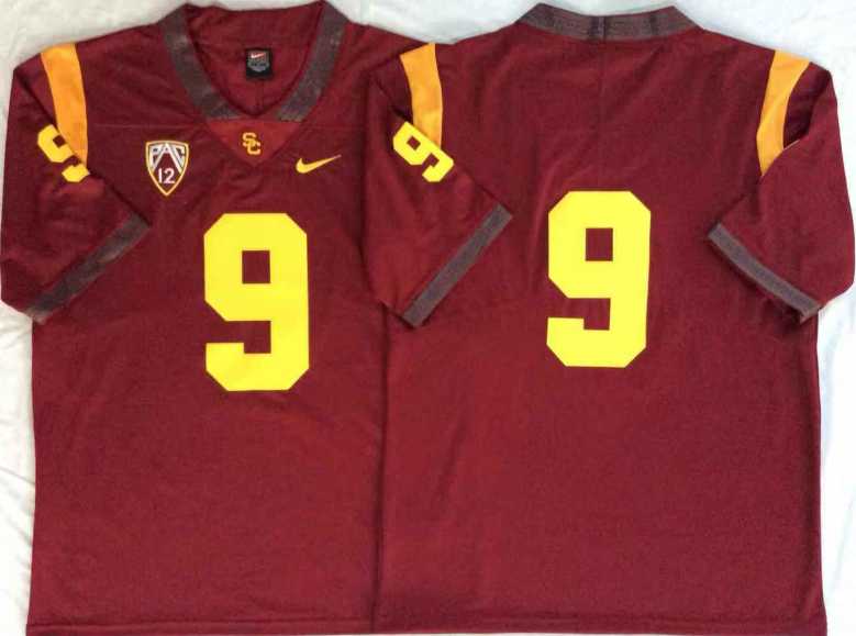 USC Trojans 9 Red College Football Jersey,We sell and wholesale USC Trojans 9 Red College Football Jersey on line form chian!